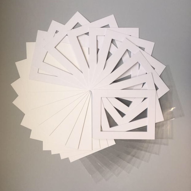 Mount Kits 9” x 7” to fit 7” x 5” Textured White10 Pack