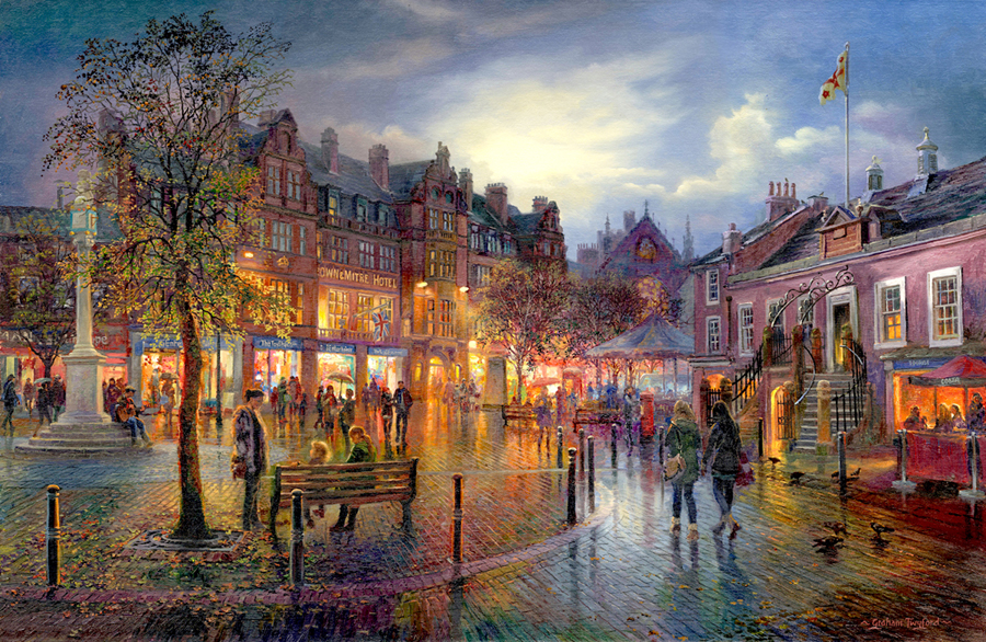 Carlisle Market Square by Twilight76:171